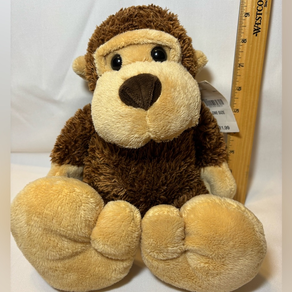 JC Penney stuffed monkey plush toy.